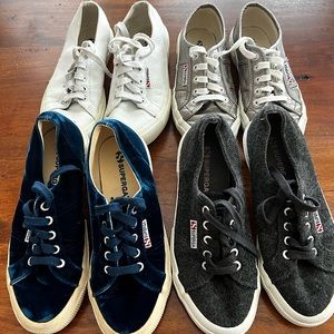 4 pairs of SUPERGA Sneakers